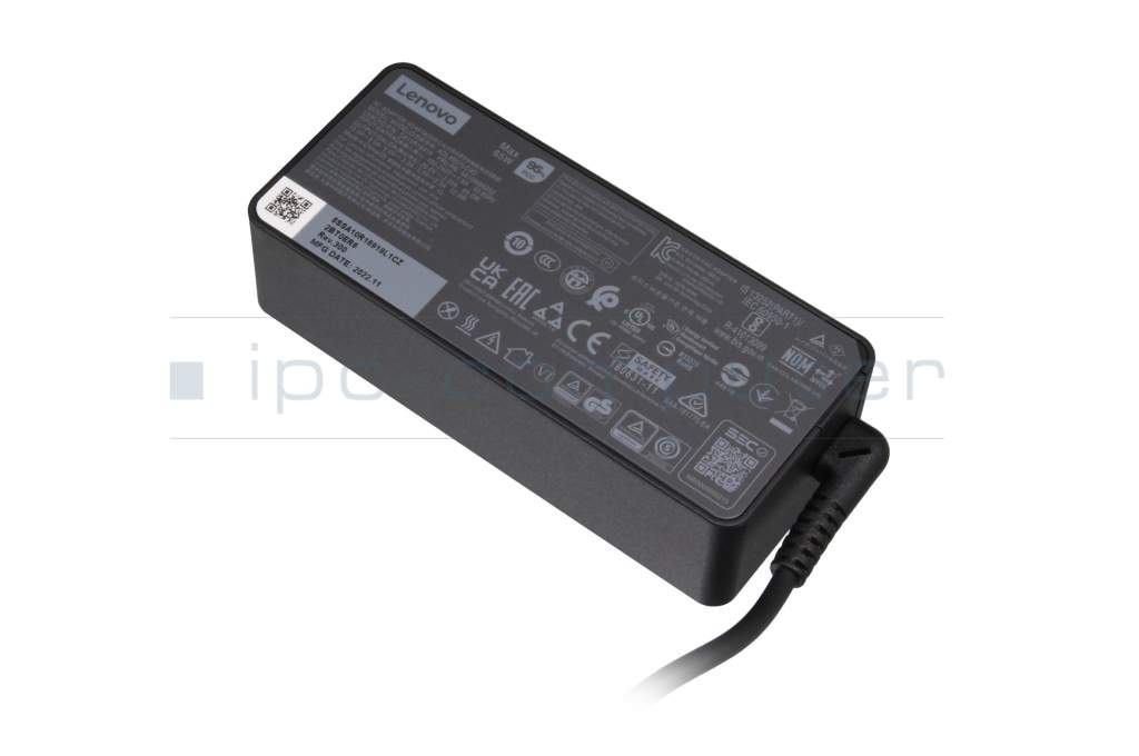 Chargeur USB-C 65 watts normal original pour Lenovo 100w Gen 4 (82VK/82VL)  