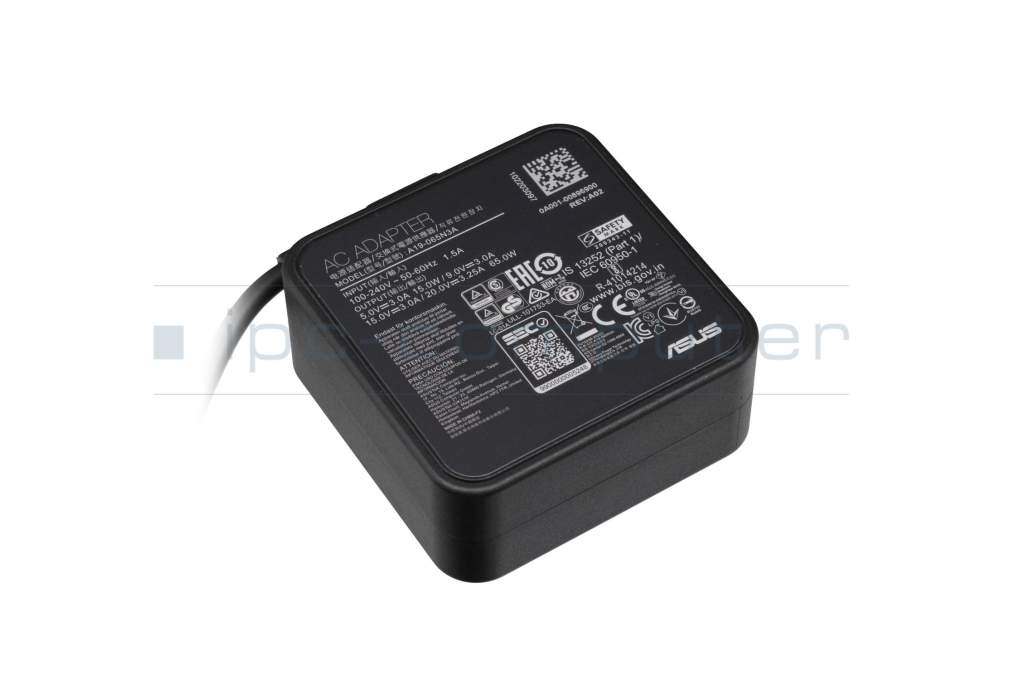 Chargeur USB-C 65 watts original pour Asus X435EA 