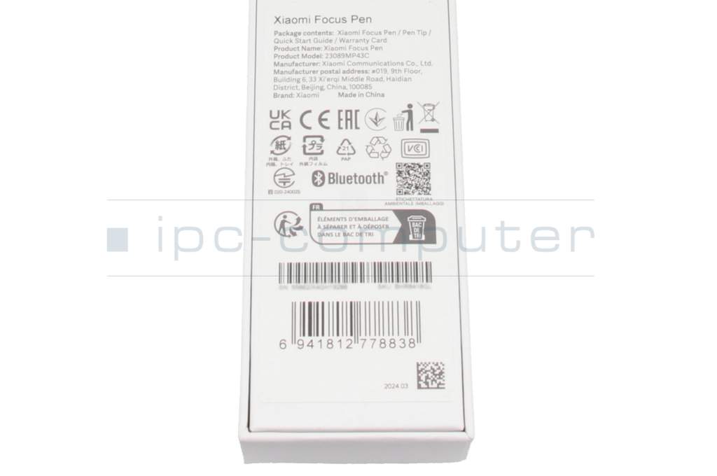 Xiaomi Pad 6S Pro 12.4 original Focus Pen - ipc-computer.fr