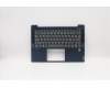 Lenovo C-Abdeckung mit Tastatur, Tschechisch, Blau, Hintergrundbeleuchtung, Fingerabdruck pour Lenovo IdeaPad S540-14IWL Touch (81ND/81QX)