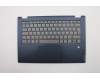 Lenovo C-Abdeckung mit Tastatur, Französisch, Blau, Hintergrundbeleuchtung, Fingerabdruck pour Lenovo IdeaPad C340-14IWL (81N4)