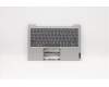 Lenovo C-Abdeckung mit Tastatur, Englisch (GB), Platingrau, Ohne_Hintergrundbeleuchtung pour Lenovo IdeaPad Slim 1-11AST-05 (81VR)