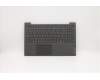 Lenovo C-Abdeckung mit Tastatur, Ungarisch, Platingrau, Hintergrundbeleuchtung, Fingerabdruck pour Lenovo IdeaPad 5-15IIL05 (81YK)