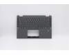 Lenovo C-Abdeckung mit Tastatur, Ungarisch, Grau, Hintergrundbeleuchtung, Fingerabdruck pour Lenovo IdeaPad Flex 5-14ITL05 (82HS)