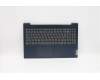 Lenovo C-Abdeckung mit Tastatur, Ungarisch, Tiefblau, Hintergrundbeleuchtung, Fingerabdruck pour Lenovo IdeaPad 5-15ALC05 (82LN)
