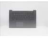 Lenovo C-Abdeckung mit Tastatur, Tschechisch/Slowakisch, Fingerabdruck pour Lenovo IdeaPad 3-17ITL6 (82H9)