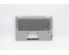 Lenovo C-Abdeckung mit Tastatur, Englisch (US, Euro), Platingrau pour Lenovo IdeaPad Flex 5-14ALC05 (82HU)