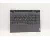 Lenovo COVER Upper Case ASM_EURO ENG L82RB STGY pour Lenovo Legion 5-15IAH7H (82RB/82TB)