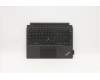 Lenovo MECH_ASM Backlit KB UK English FPR Black pour Lenovo ThinkPad X12 Detachable (20UW/20UV)