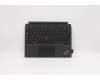 Lenovo MECH_ASM Backlit KB French FPR Black pour Lenovo ThinkPad X12 Detachable (20UW/20UV)