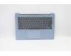 Lenovo C-Abdeckung mit Tastatur, USA – Englisch, Liquid Blue, Hintergrundbeleuchtung, Fingerabdruck pour Lenovo IdeaPad 530S-14IKB (81EU)