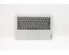 Lenovo C-Abdeckung mit Tastatur, Deutsch, Eisengrau, Hintergrundbeleuchtung pour Lenovo IdeaPad S540-13IML (81XA)