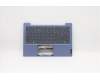 Lenovo C-Abdeckung mit Tastatur, Englisch (GB), Eisblau, Ohne_Hintergrundbeleuchtung pour Lenovo IdeaPad Slim 1-11AST-05 (81VR)