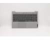 Lenovo C-Abdeckung mit Tastatur, Slowenisch, Platingrau, Hintergrundbeleuchtung, Fingerabdruck pour Lenovo IdeaPad 5-15IIL05 (81YK)