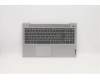 Lenovo C-Abdeckung mit Tastatur, Schweiz, Platingrau, Hintergrundbeleuchtung, Fingerabdruck pour Lenovo IdeaPad 5-15ALC05 (82LN)