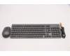 Lenovo Tastatur_Maus, Kabellos, Slowenisch, Sturmgrau, Nicht beleuchtet pour Lenovo IdeaCentre AIO 5-24IOB6 (F0G3)