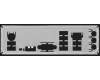 Asus 13020-08244700 I/O Shield 8USB/KBMS/BK/HDMI/VGA/LAN/3AUDIO/F1