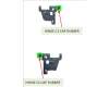 Asus UX8402ZE-2K HINGE C1 CAP RUBBER pour Asus ZenBook Pro 14 Duo UX8402ZE
