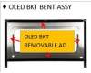 Asus K6500ZE OLED FRAME BKT BENT ASSY pour Asus M6500QB