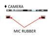 Asus X3500PH MIC RUBBER pour Asus VivoBook 15 M3500QA