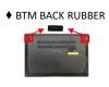 Asus UX5401EAJ-8W BTM BACK RUBBER pour Asus ZenBook 14X UX5401ZAS