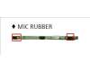 Asus UM6702RA-2K LCD B MIC RUBBER pour Asus Zenbook Pro 17 UM6702RA