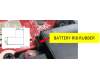 Asus GA503QS BATTERY RIB RUBBER pour Asus GU603VU
