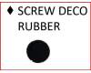 Asus GA402XY-6E SCREW DECO RUBBER pour Asus ROG Zephyrus G14 GA402XV