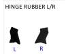 Asus GU603VV HINGE RUBBER L pour Asus GU603VU
