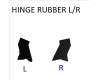 Asus GU603VV HINGE RUBBER R pour Asus GU603VU