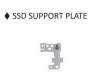 Asus B5602CBA SSD SUPPORT PLATE pour Asus ExpertBook B5 B5602CBN