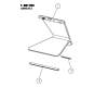 Asus V221ID-1B STAND-W pour Asus V241FAT