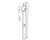 Asus M5401WUA IR CAMERA RUBBER pour Asus Zen AiO 24 A5401WRPK