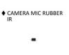 Asus E5202WHA CAMERA MIC RUBBER pour Asus ExpertCenter E5 E5402WHAK
