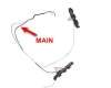 Asus BR1100FKA WIFI ANTENNA MAIN pour Asus ExpertBook BR1100FKA