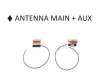 Asus B5602CBA ANTENNA MAIN+AUX 306MM 422MM pour Asus ExpertBook B5 B5602CBN