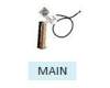 Asus CX3400FMA WIFI MAIN ANTENNA pour Asus Chromebook Flip CX3 CX3400FMA