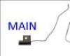 Asus TN3604YA MAIN ANTENNA 2.4G/5.0G/6.0G pour Asus VivoBook S16 Flip TN3604YA