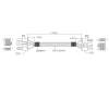 Asus G21CN VGA POWER WIRE 8P TO 8P pour Asus ROG Huracan G21CX