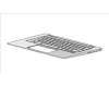 HP TOP COVER W KB NSV BL GR pour HP Chromebook x360 14b-ca0000