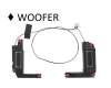 04072-04600200 Asus NR2202RX WOOFER