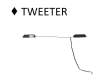 04072-04600300 Asus NR2202RX TWEETER