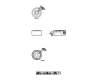 Asus X513FA MIC RUBBER CIRCLE pour Asus VivoBook 15 X513EP