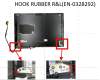 Asus G533QS HOOK RUBBER L pour Asus ROG Strix G15 G513IH