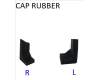 Asus GU604VY CAP RUBBER IN L pour Asus Rog Zephyrus M16 GU604VV