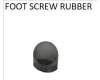 Asus GU604VY-2A FOOT SCREW RUBBER pour Asus Rog Zephyrus M16 GU604VV