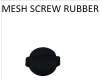 Asus GU604VY-2A MESH SCREW RUBBER pour Asus Rog Zephyrus M16 GU604VV
