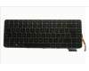 608375-B31 HP KEYBOARD PT BL INTL