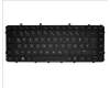699929-051 HP KEYBOARD ISK/PT BLK W8 (FR)