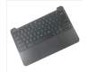 HP Top Cover W/Kb Blk Tp Gr pour HP Chromebook 11 G5